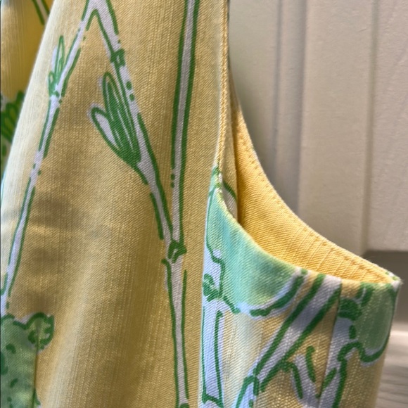 Lilly Pulitzer Yellow and Green Koala Print Dress - Picture 10 of 13